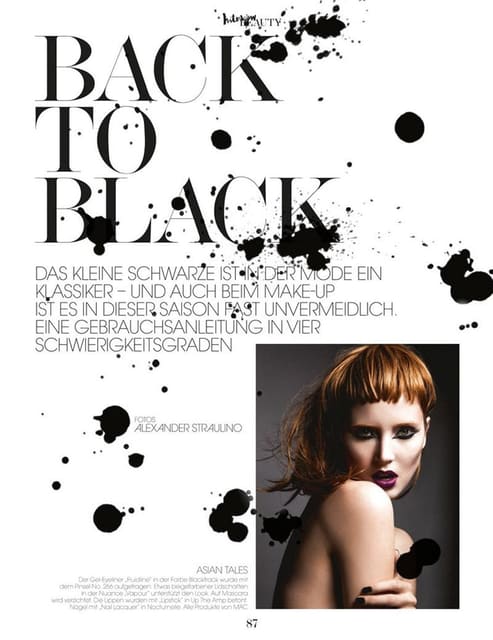 BACK TO BLACK — Interview Germany