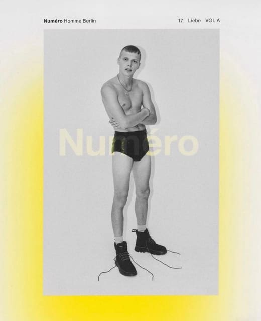 Numéro Homme Berlin #17 F/W 22 Covers Li... — Numéro Homme Berlin