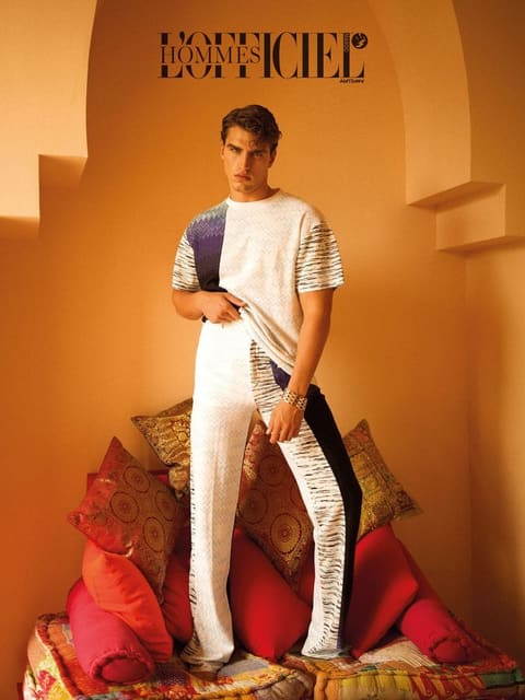 Gennaro Auletto — L'Officiel Hommes Maroc
