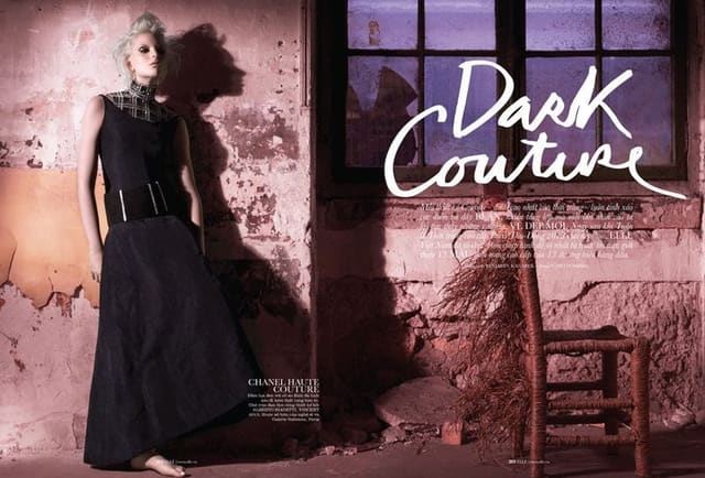 Dark Couture — Elle Vietnam
