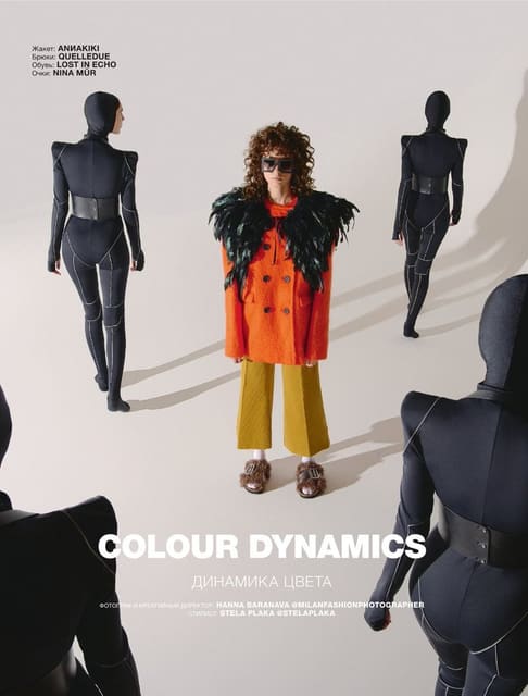 Colour Dynamics (Print and Digital) — Numéro Russia
