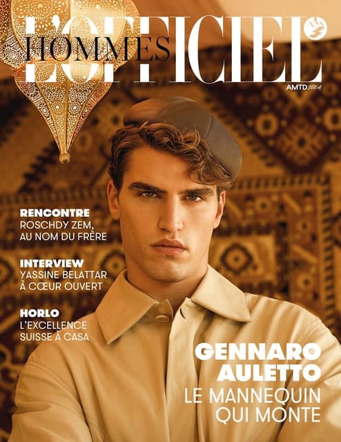 L'Officiel Hommes Maroc November 2022 Cover — L'Officiel Hommes Maroc