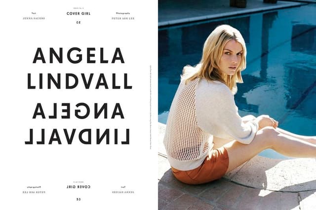 Angela Lindvall — Corduroy Magazine