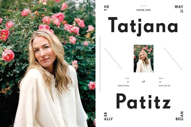 Tatjana Patitz — Corduroy Magazine