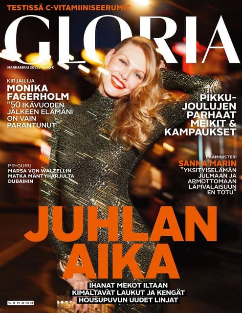 Gloria Magazine November 2022 Cover — Gloria Magazine