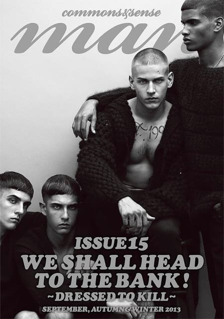 Commons & Sense Magazine F/W 13 Cover — Commons & Sense Magazine