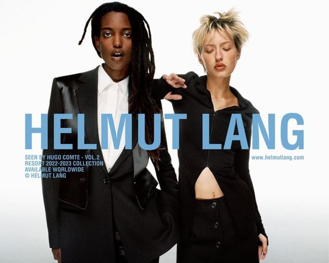 Helmut Lang Resort 22-23 Campaign — Helmut Lang