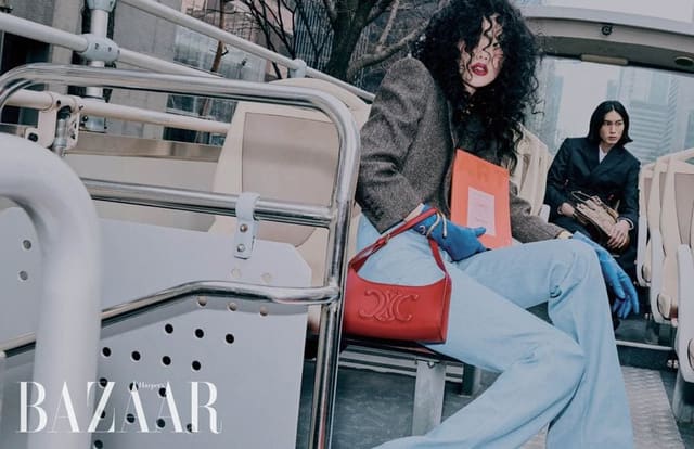 청담동에서 광화문까지, 서울을 종횡무진 누빈 그녀! — Harper's Bazaar Korea