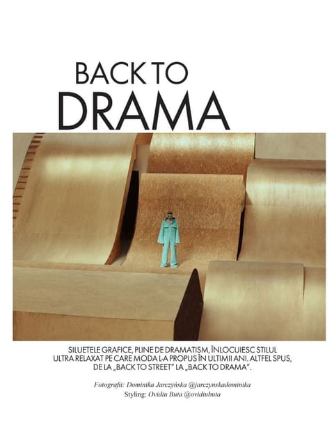 Back to drama — Elle Romania