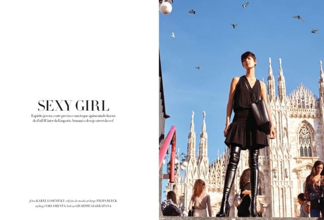 SEXY GIRL — Harper's Bazaar Brazil