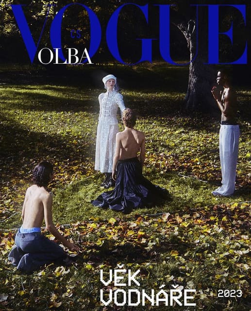 Vogue Czechoslovakia January 2023 Covers — Vogue Czechoslovakia