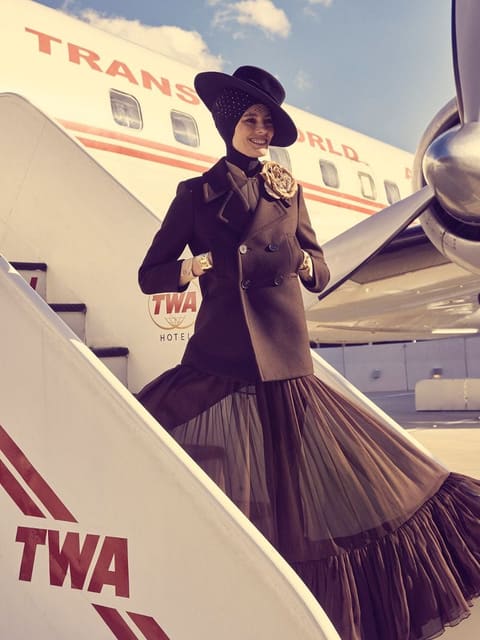When traveling in style isn't a choice -... — Harper's Bazaar Arabia