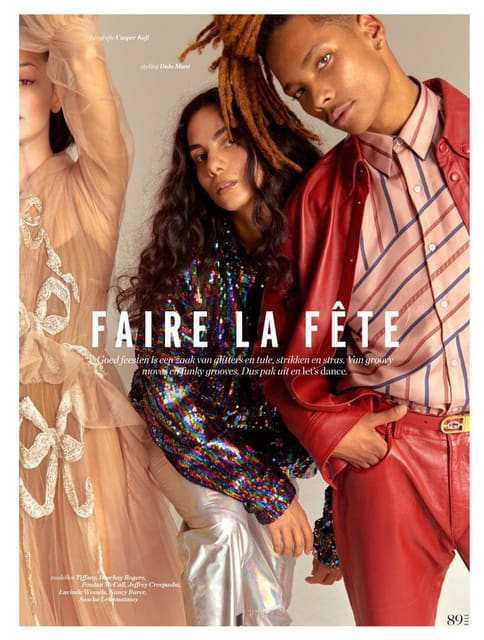 ELLE - Faire La Fete — Elle Netherlands