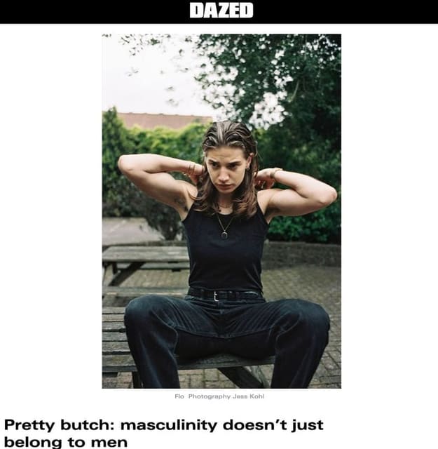 Pretty butch: masculinity doesn’t just b... — Dazed Beauty