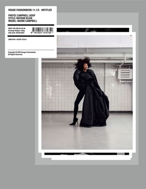 Rouge Fashion Book Issue 11.1/2 Cover — Rouge Fashionbook