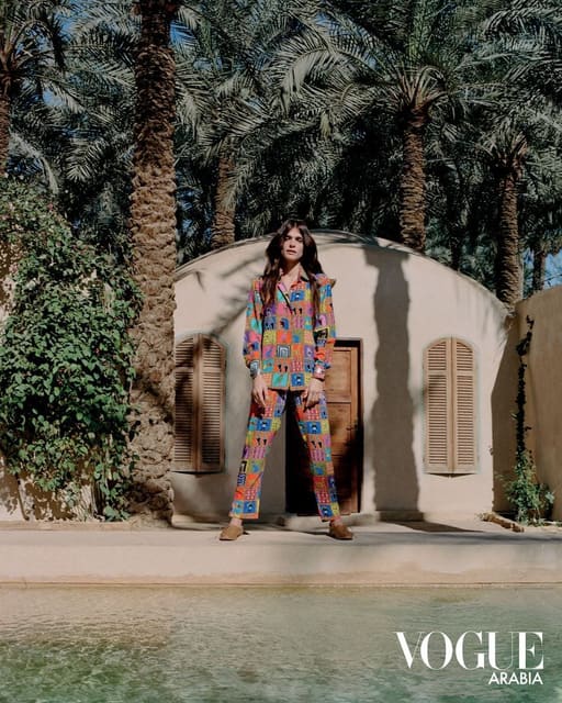 Elisa Sednaoui — Vogue Arabia