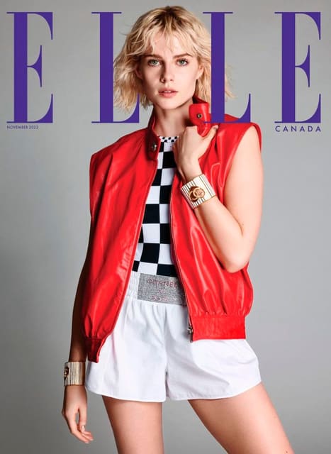 Elle Canada November 2022 Cover — Elle Canada