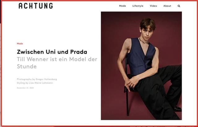 Zwischen Uni und Prada — Achtung Magazine