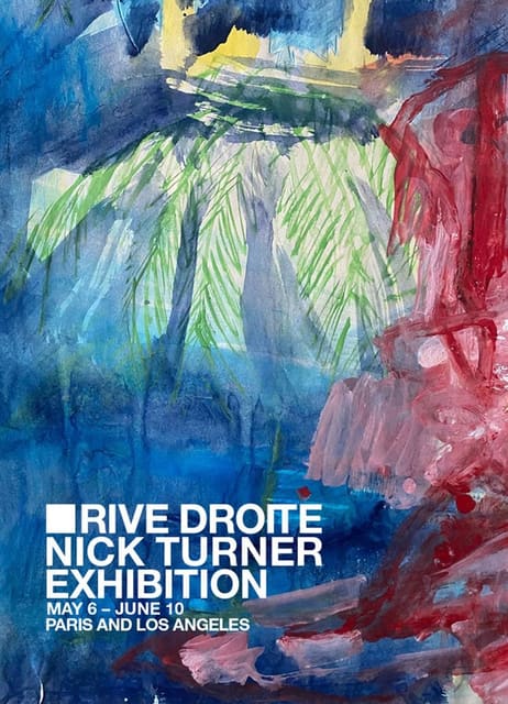 Rive Droite Nick Turner Exhibition — Saint Laurent