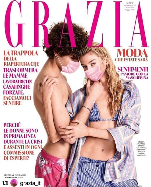 Grazia Italy May 2020 Cover — Grazia Italy