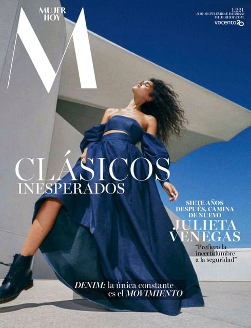 Mujer Hoy September 2022 Cover — Mujer Hoy