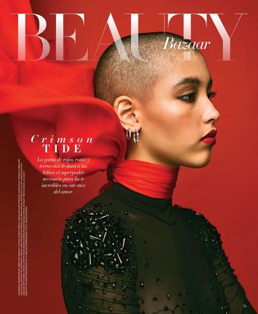 Crimson Tide — Harper's Bazaar Mexico