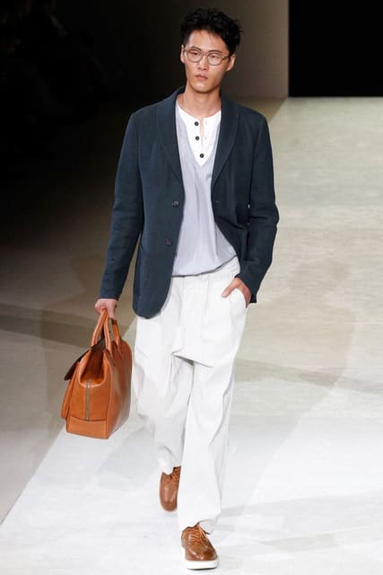 Giorgio Armani S/S 15 Men's Show — Giorgio Armani