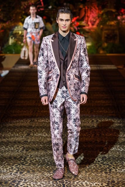 Dolce & Gabbana S/S 20 Men's Show — Dolce & Gabbana