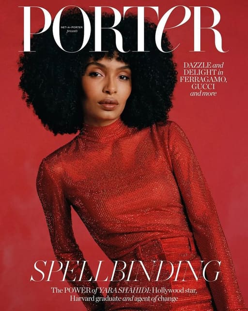 Porter Magazine February 2023 Cover Yara... — Porter Magazine