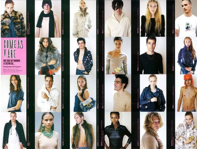 COME AS V ARE — V Magazine
