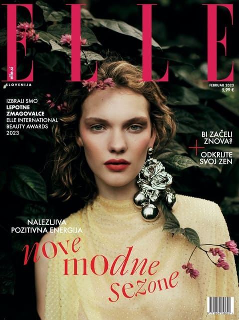 Elle Slovenia February/March 2023 Cover — Elle Slovenia