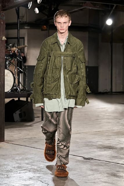 Dries Van Noten F/W 23 Men's Show — Dries Van Noten