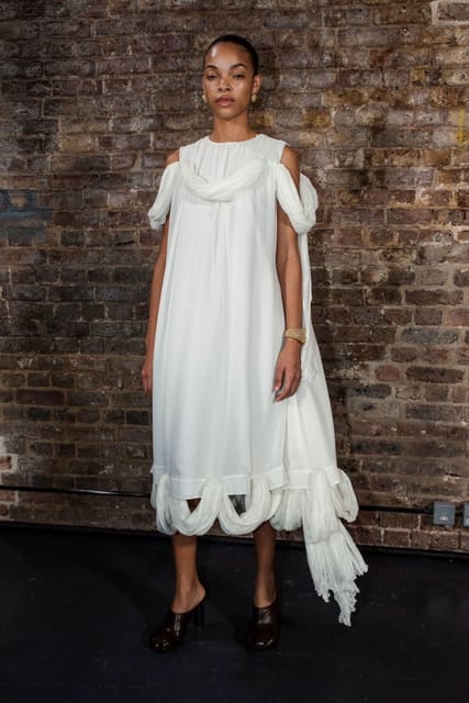 J.W. Anderson A/W 23 WOMEN’S Backstage — J.W. Anderson