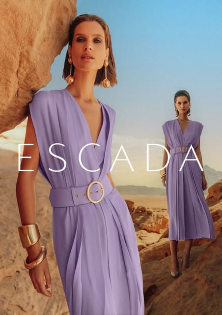 ESCADA S/S 23 Campaign by Ingo Brack — Escada