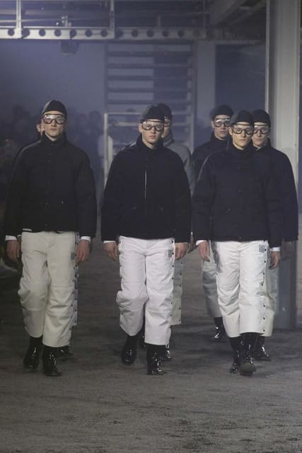 Moncler Gamme Bleu F/W 15 Men's Show — Moncler