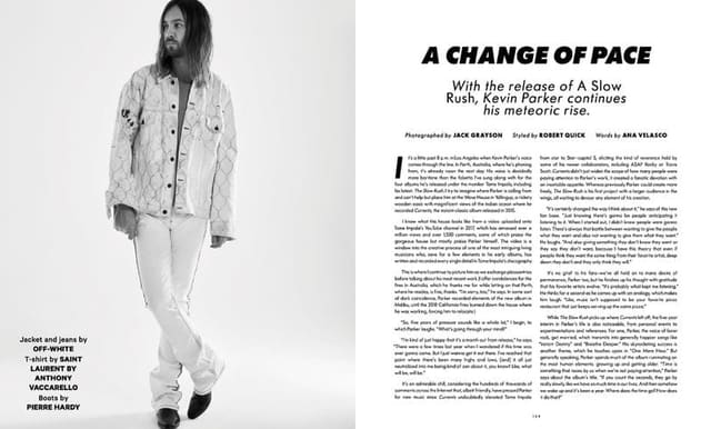 A Change of Pace: Tame Impala — Essential Homme