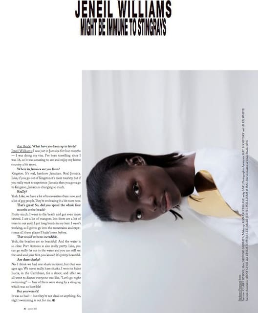 JENEIL — Oyster Magazine