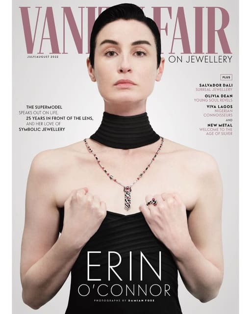 Vanity Fair UK July/August 2022 Jewelry Supplement Cover — Vanity Fair UK
