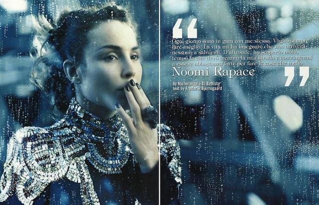 Noomi Rapace — Vogue Italia