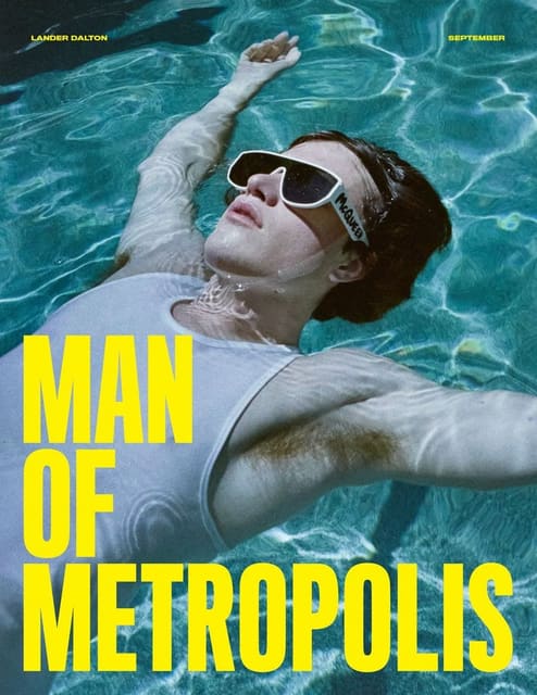 Man of Metropolis September 2022 Cover — Man of Metropolis