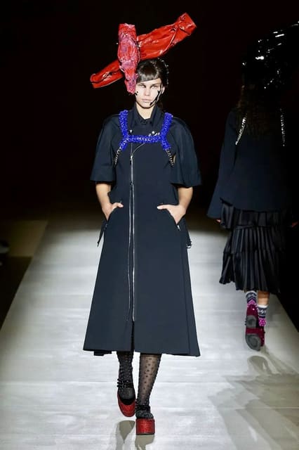 Noir Kei Ninomiya F/W 23 Show — Noir Kei Ninomiya