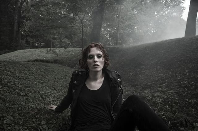 Karen Elson by Johan Lindeberg — BLK DNM