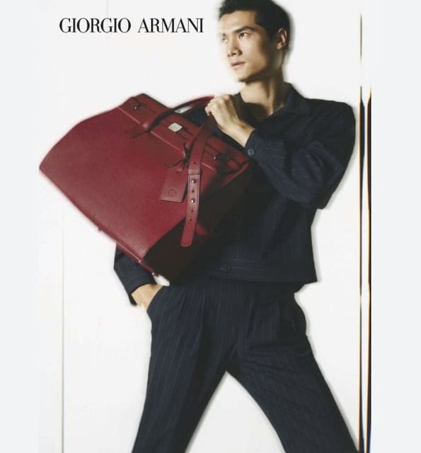HANDBAGS SS22 by Kenta Umemoto — Giorgio Armani