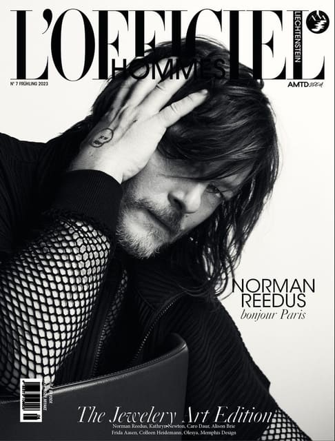 L'Officiel Hommes Liechtenstein Spring 2023 Cover — L'Officiel Hommes Liechtenstein