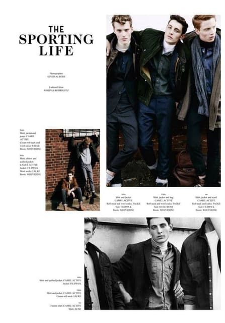 THE SPORTING LIFE (Stylist Josepha Rodr... — Sleek Magazine