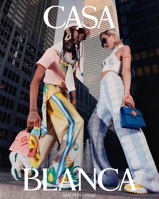 Casablanca x Saks Fifth Capsule photogra... — Casablanca