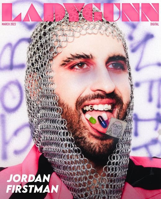 JORDAN FIRSTMAN IS A REAL FUCKING ARTIST — Ladygunn Magazine