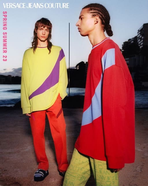 Versace Jeans Couture S/S 23 campaign — Versace Jeans