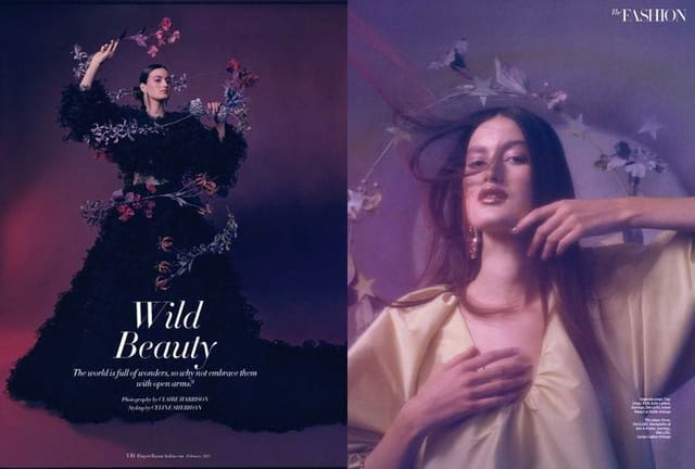 Wild Beauty — Harper's Bazaar Arabia