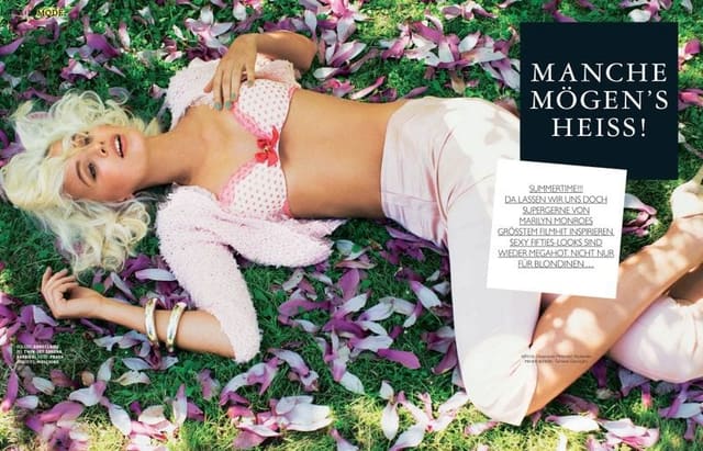 Manche mögen's heiss! — Grazia Germany